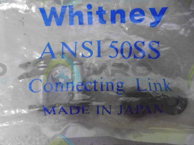 WHITNEY ANSI50SS CONNECTING LINK *NEW IN ORIGINAL PACKAGE*