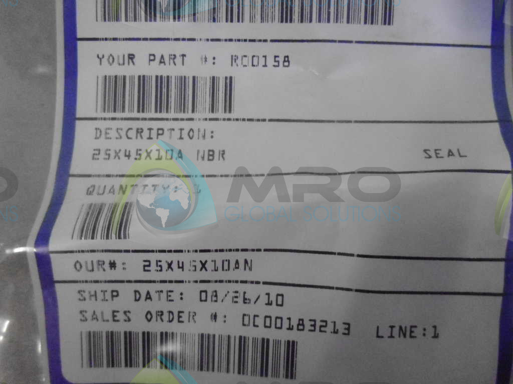INTERNATIONAL R00158 SEAL *NEW IN ORIGINAL PACKAGE*