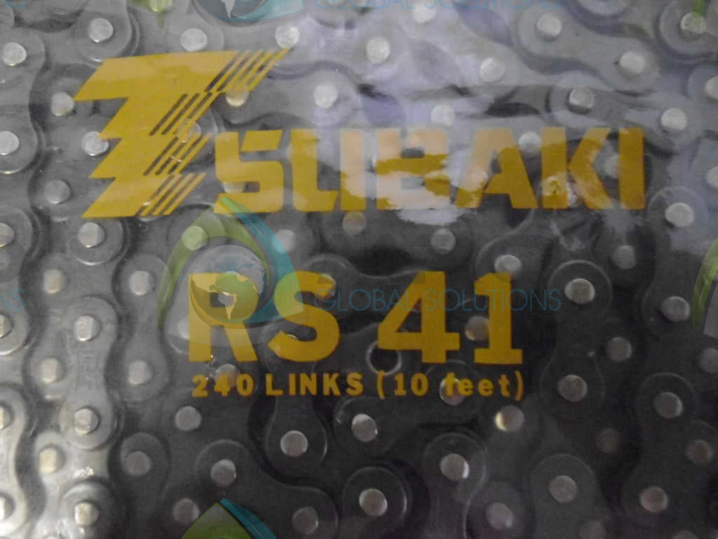 TSUBAKI RS41 240 LINKS 10 FT *NEW IN ORIGINAL PACKAGE*