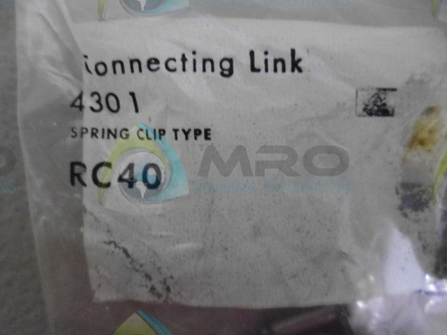 RC40 SPRING CLIP *NEW IN ORIGINAL PACKAGE*