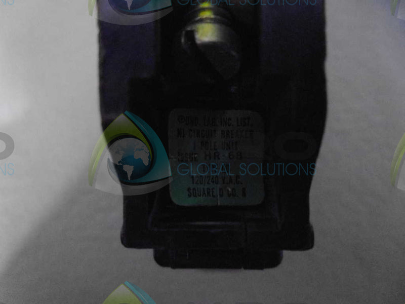 SQUARE D HR-68 1POLE 20V CIRCUIT BREAKER *USED*