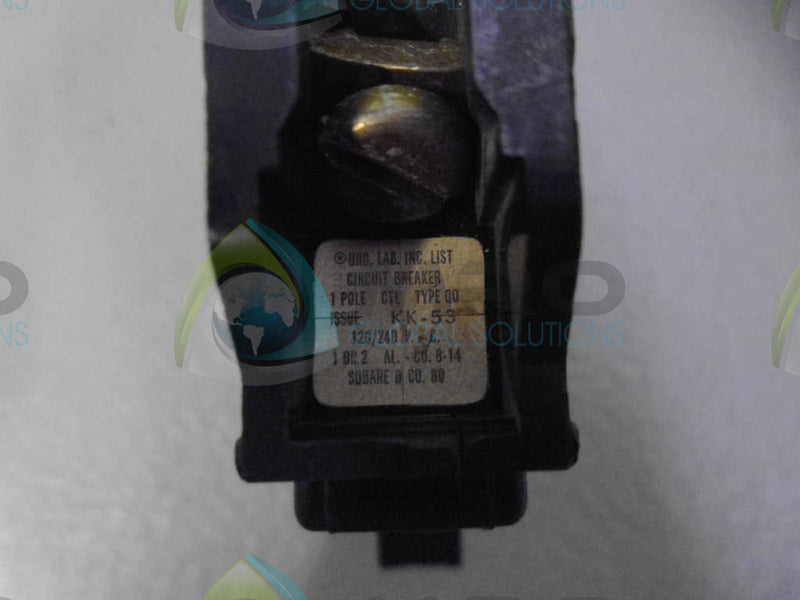 SQUARE D KK-53 1POLE 20V CIRCUIT BREAKER *USED*