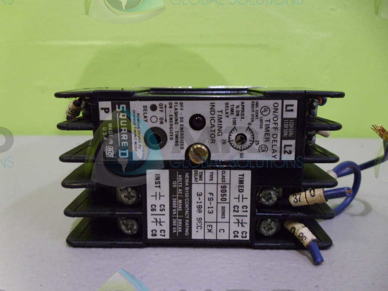 SQUARE D FS-13 SERIES C DELAY TIMER *USED*