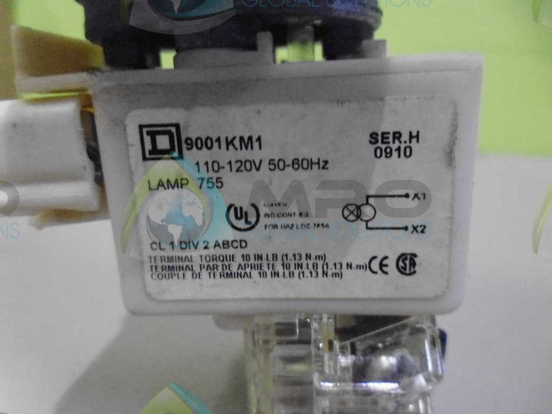 SQUARE D 9001KM1 PUSH BUTTON *USED*