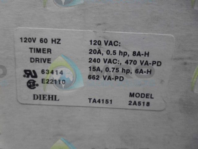 DIEHL 2A518 TIMESWITCH *NEW IN BOX*
