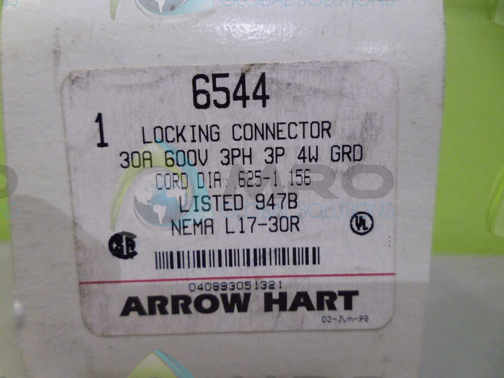 ARROWHART 6544 LOCKING CONNECTOR *NEW IN BOX*
