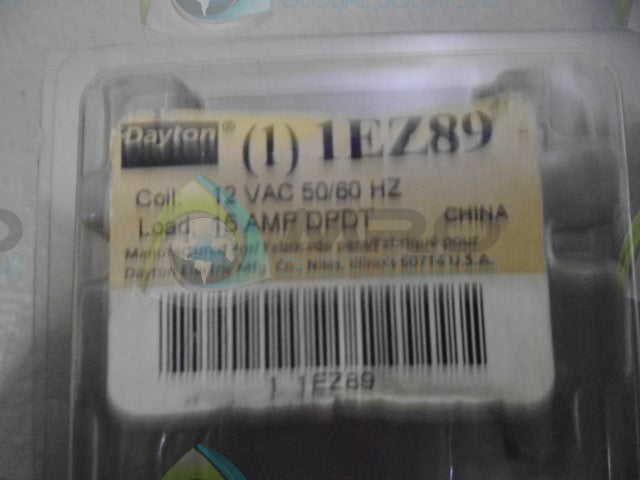 DAYTON 1EZ89 RELAY *NEW IN BOX*