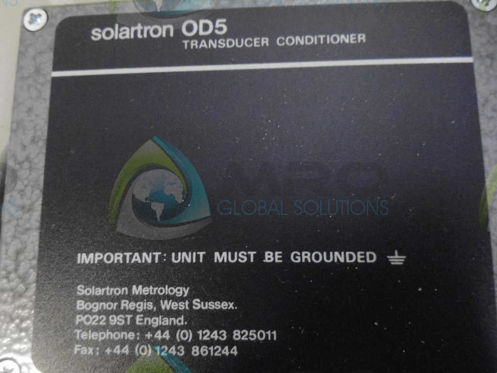 SOLATRON OD5 TRANSDUCER CONDITIONER *NEW NO BOX*