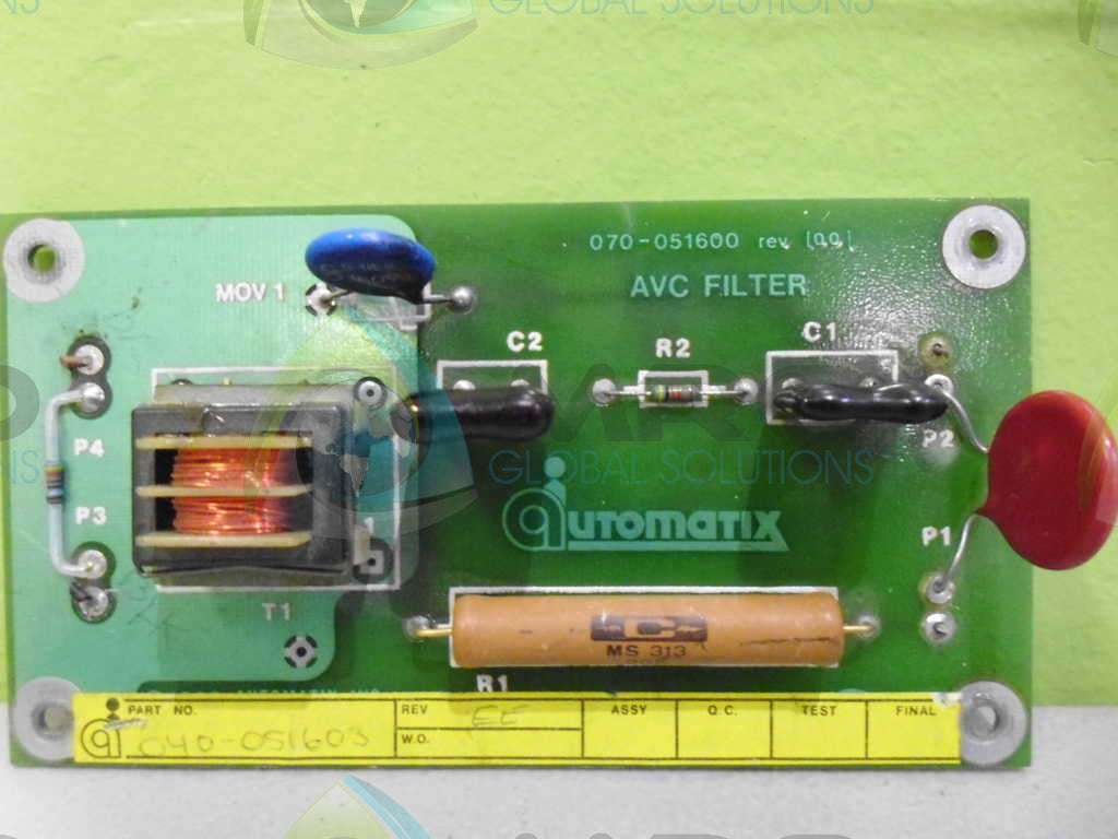 AUTOMATIX 070-0516000 AVC FILTER *USED*