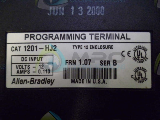 ALLEN BRADLEY 120-HJ2 PROGRAM TERMINAL *NEW NO BOX*