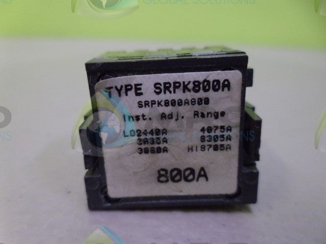 GENERAL ELECTRIC SRPL800A CIRCUIT BREAKER TRIP *NEW NO BOX*