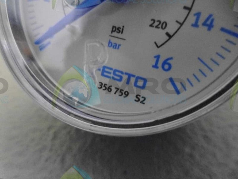 FESTO 35675 PRESSURE GAUGE *NEW NO BOX*