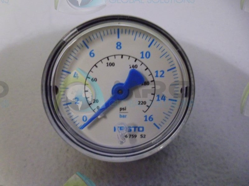 FESTO 35675 PRESSURE GAUGE *NEW NO BOX*