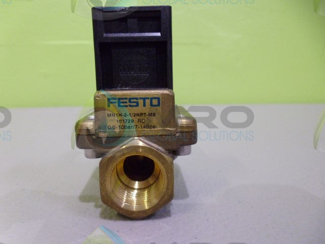 FESTO MN1H-2-1/2NPT-MS VALVE *NEW NO BOX*