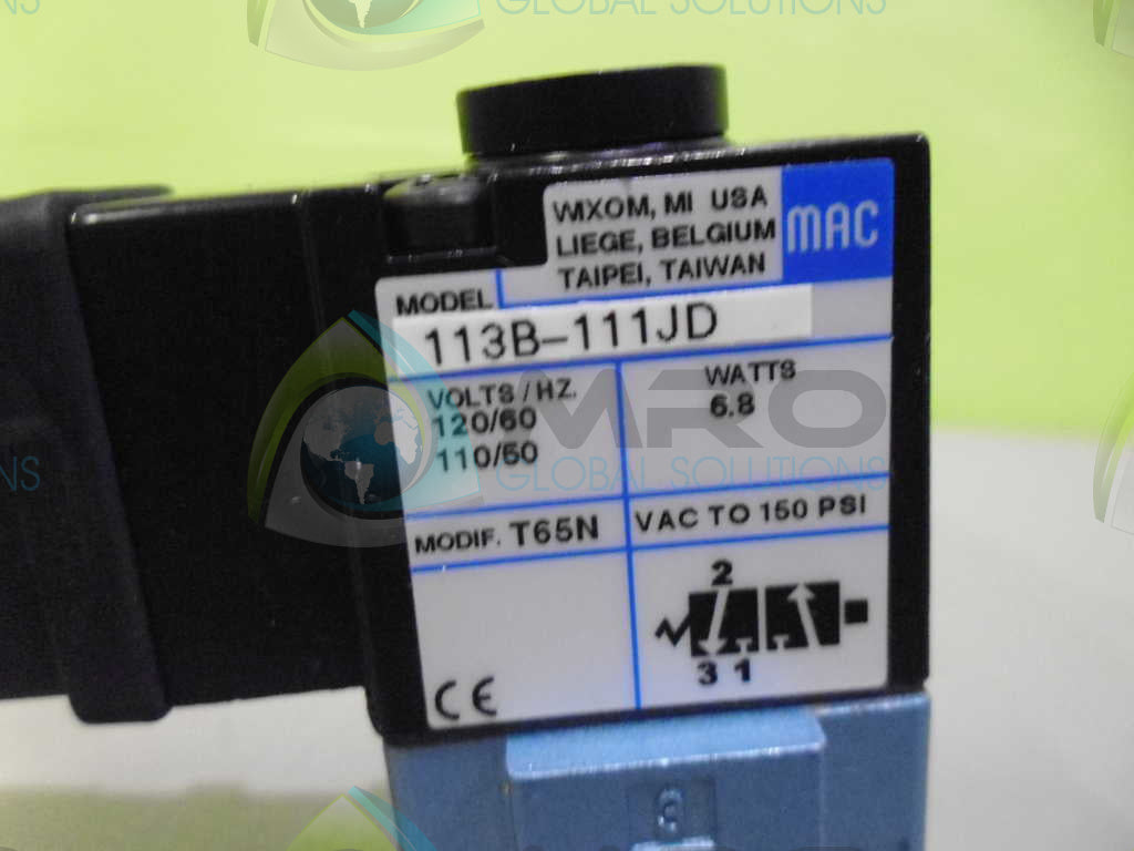 MAC 113B-871JC VALVE *NEW NO BOX*