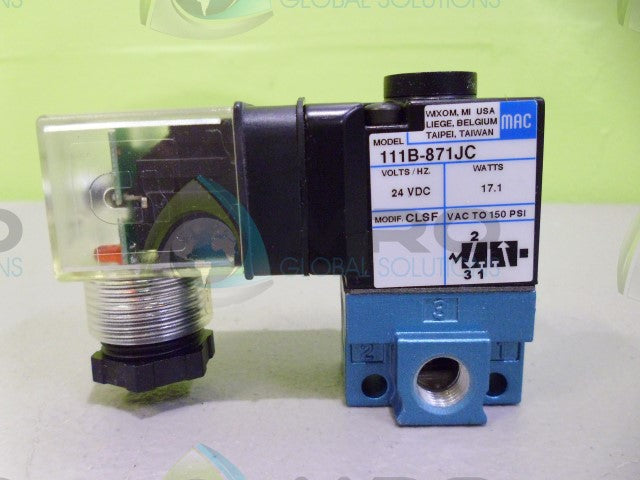 MAC 111B-871JC VALVE *NEW NO BOX*