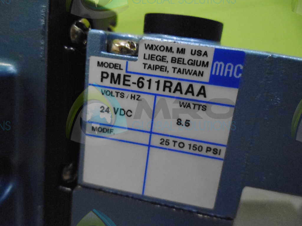 MAC PME-611RAAA VALVE *NEW NO BOX*