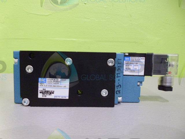 MAC 93A-AJ0-C0K-DM-DDAJ-1JD VALVE *NEW NO BOX*
