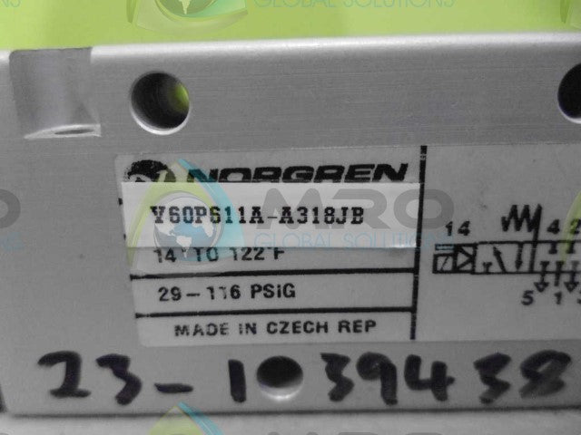 NORGREN R60P611A-A318JB VALVE *NEW NO BOX*