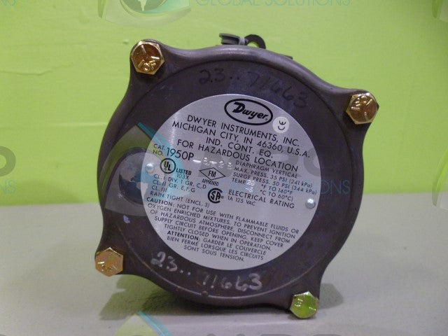 DWYER 1950P-8-2B PRESSURE SWITCH *NEW NO BOX*