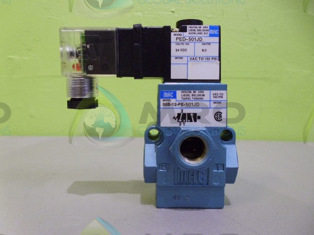 MAC 55B-12-PE-501JD VALVE *NEW NO BOX*