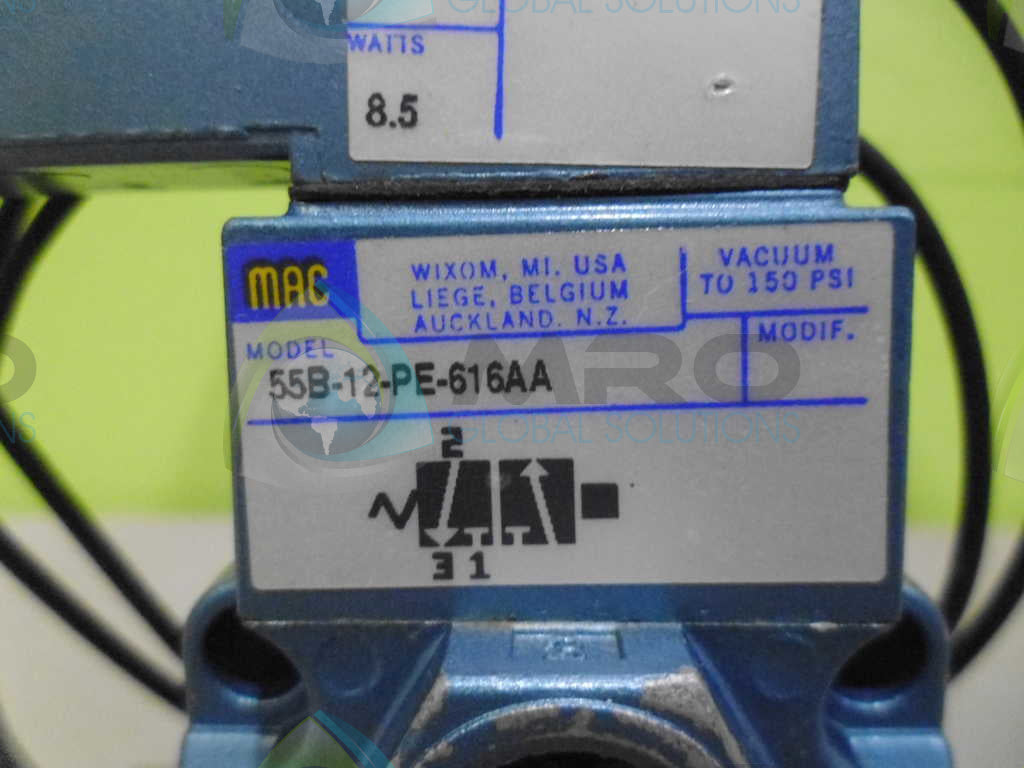 MAC 55B-12-PE-616AA VALVE *NEW NO BOX*