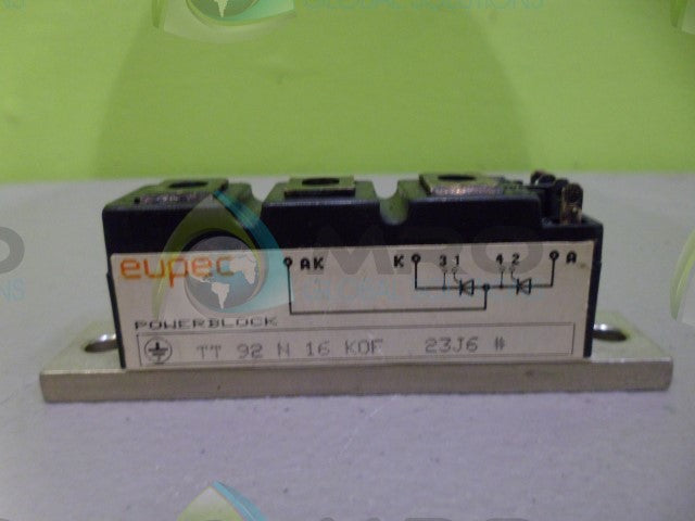 EUPEC TT92N16K0F POWER BLOCK *USED*