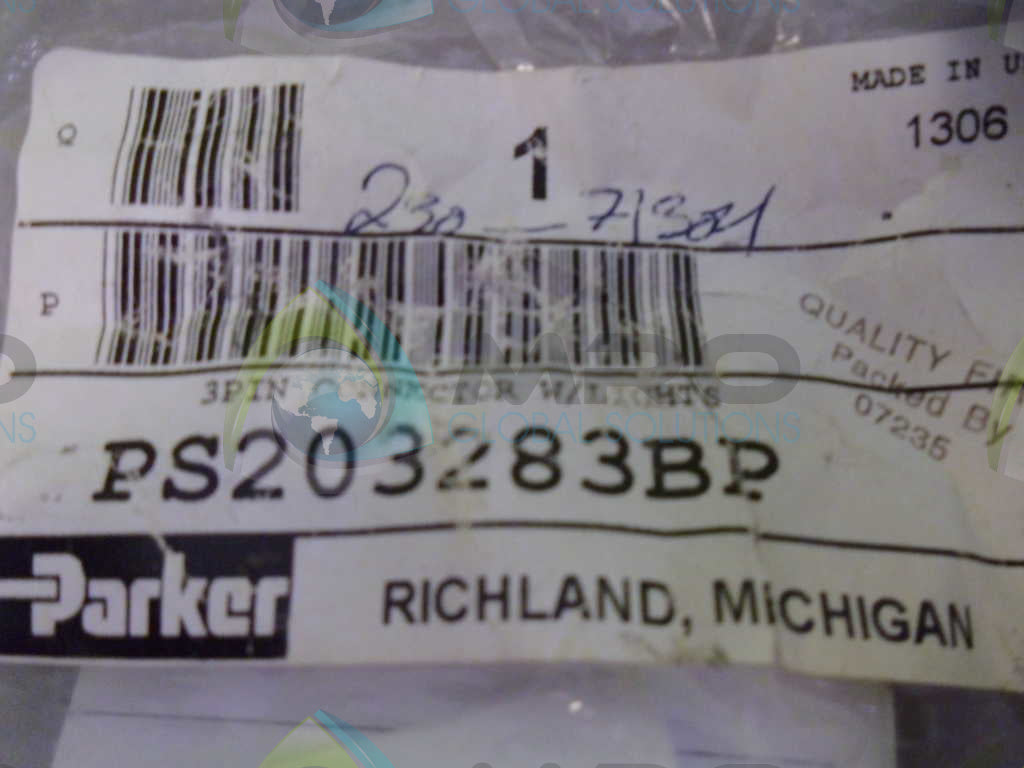 PARKER PS954P BODY CONNECTOR *NEW IN ORIGINAL PACKAGE*