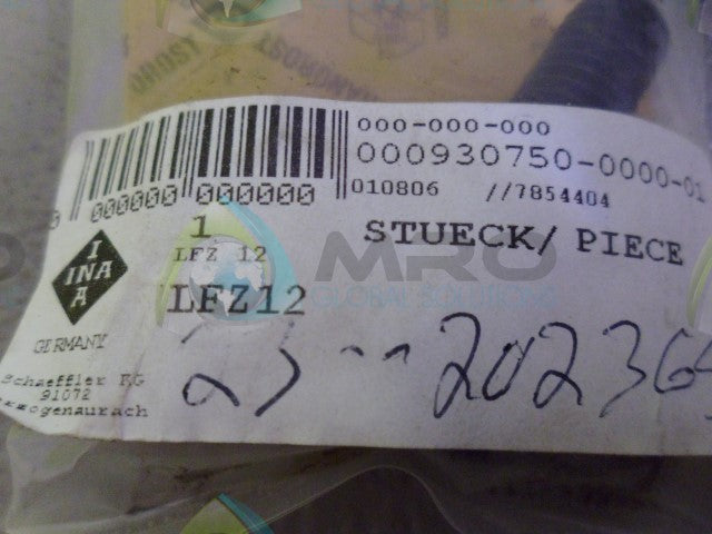 INA LFZ12 STUECK PIECE *NEW IN ORIGINAL PACKAGE*