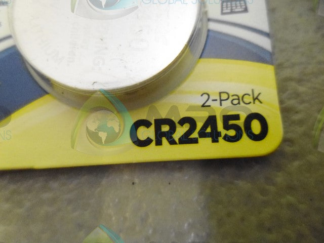 LOT OF 8 RAYOVAC CR2450 2PACK BATTERY *NEW IN ORIGINAL PACKAGE*