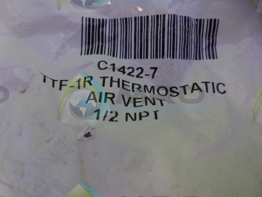 ARMSTRONG C1422-7 THERMOSTATIC AIR VENT *NEW IN ORIGINAL PACKAGE*