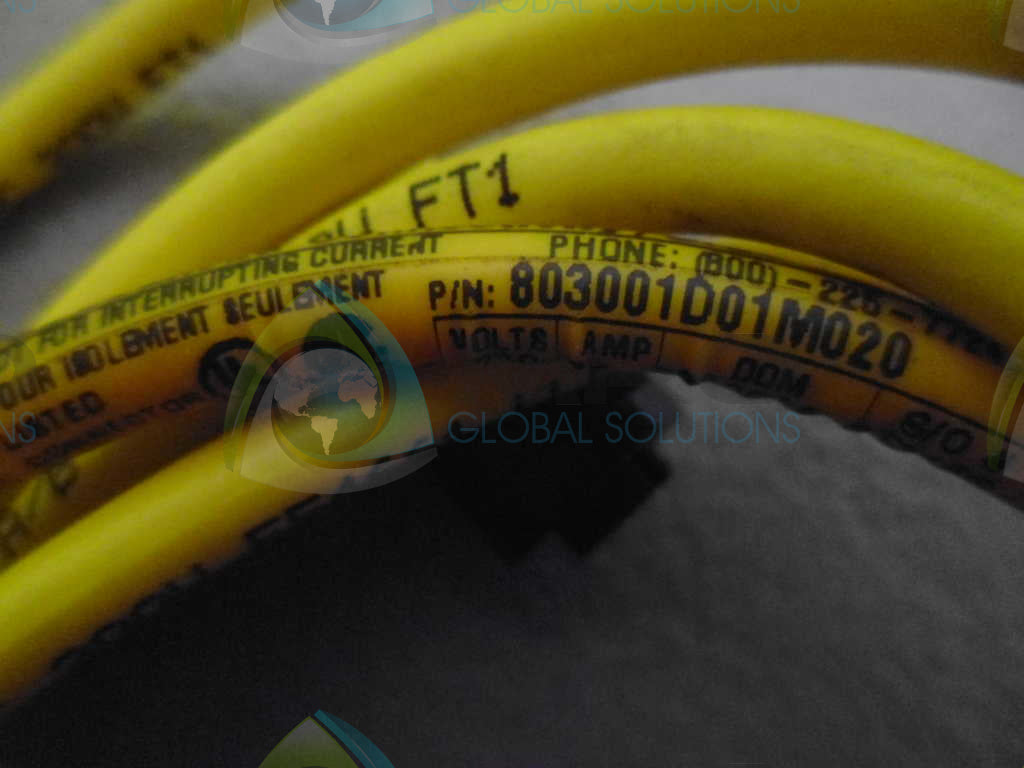 WOODHEAD 803001D01M020 CABLE *NEW NO BOX*