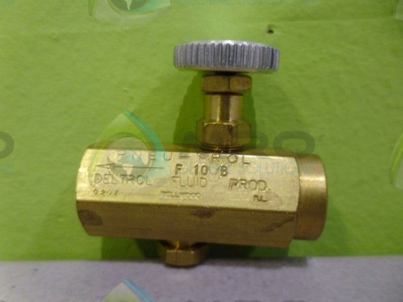 DELTROL F10BK FLOW CONTROL VALVE *NEW IN BOX*