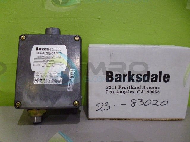 BARKSDALE B1T-H32SS PRESSURE SWITCH *NEW IN BOX*