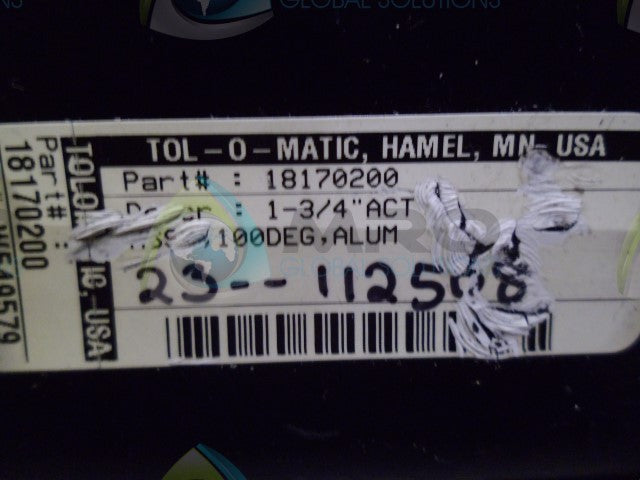 TOLOMATIC 18170200 VALVE *NEW NO BOX*