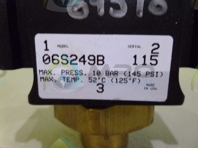 PARKER 06S2498 VALVE *NEW NO BOX*
