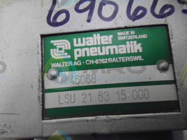 WALTER 46068 VALVE *NEW NO BOX*