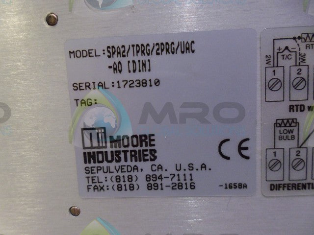 MOORE SPA2/TPRG/2PRG/VAV PROGRAMMABLE ALARM *NEW NO BOX*