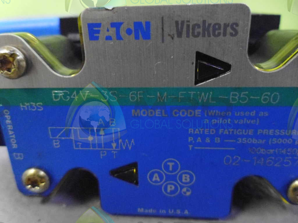 VICKERS DG4V-3S-6F-M-FTWL-B5-60 VALVE *NEW NO BOX*