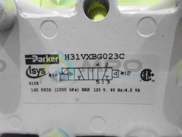 PARKER H31VXBG023C VALVE *NEW NO BOX*