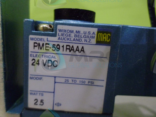 MAC PME-591RAAA VALVE *NEW NO BOX*