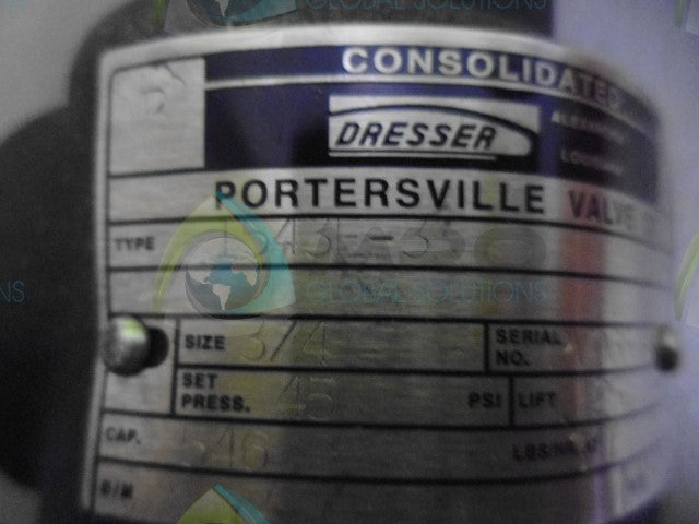 DRESSER 1543E-3 VALVE *NEW NO BOX*