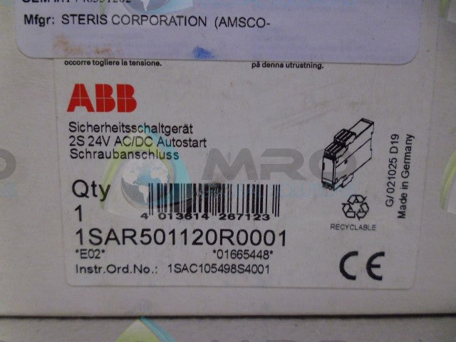 ABB 1SAR502040R0001 EXPANSION MODULE *NEW IN BOX*
