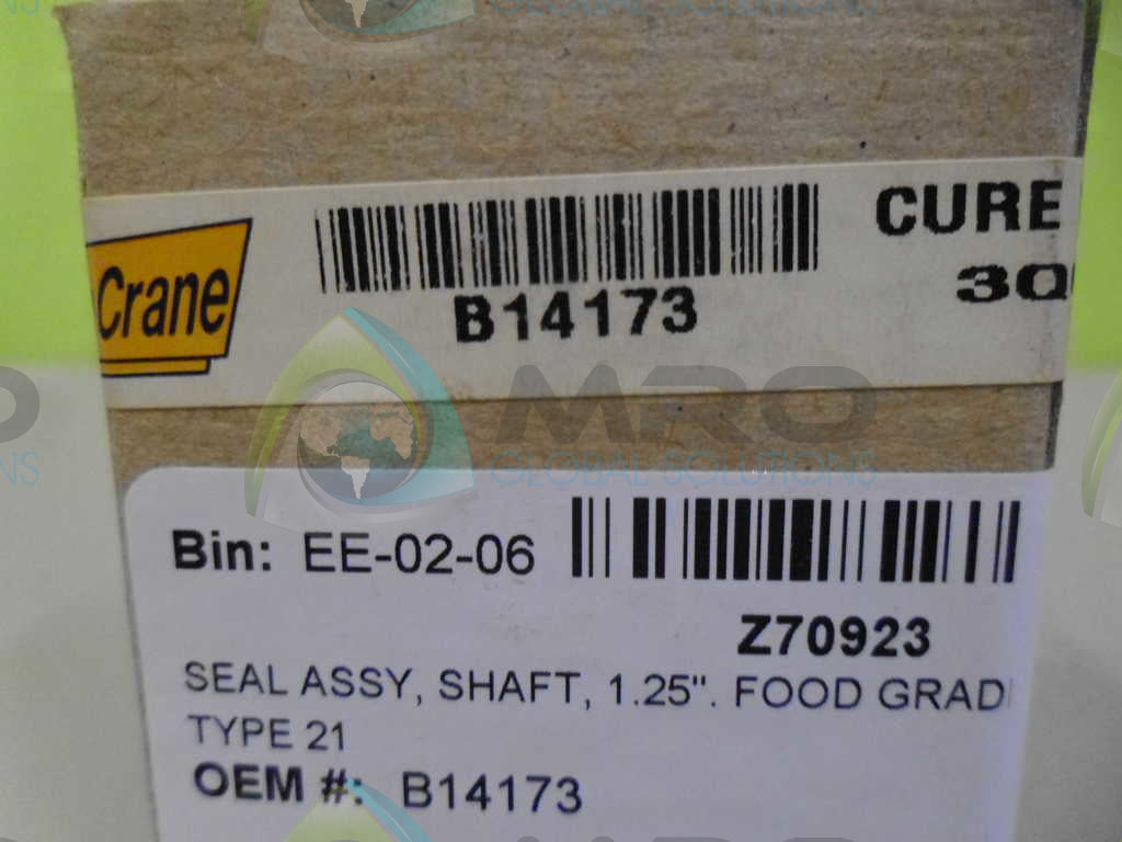 JOHN CRANE TYPE 21 B14173 SEAL KIT *NEW IN BOX*