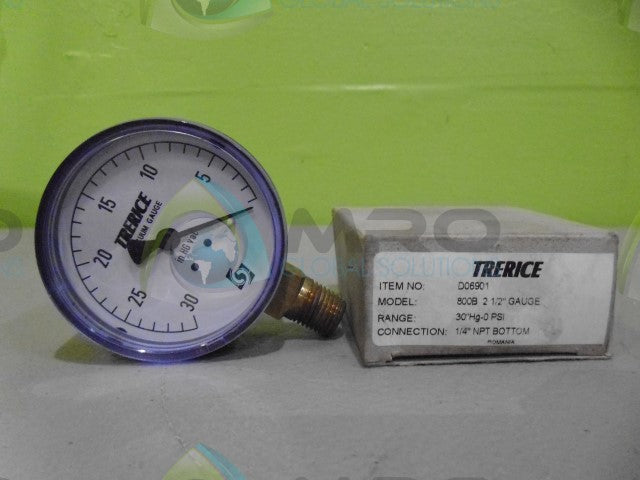 TRERICE 800B 2 1/2" GAUGE *NEW IN BOX*