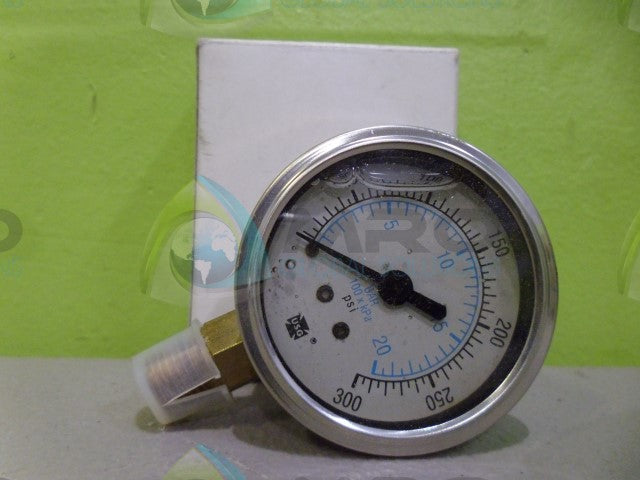 AMETEK P1555LG 300PSI/20BAR PRESSURE GAUGE *NEW IN BOX*