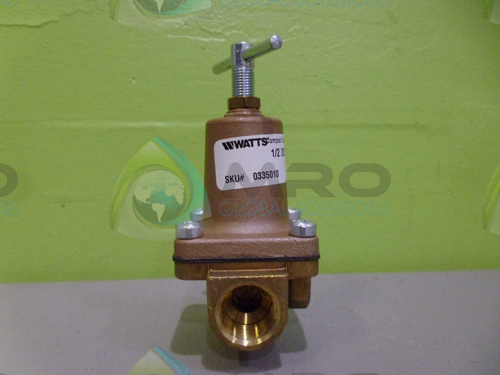 WATTS 1/2 263A 3-50 WATER PRESSURE REGULATOR *NEW IN BOX*