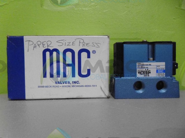 MAC 82A-AB-CAA-RA SOLENOID VALVE *NEW IN BOX*