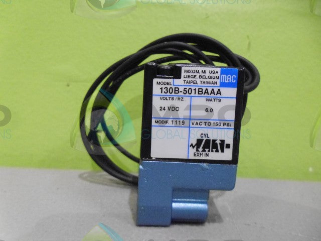 MAC 130B-501BAAA SOLENOID VALVE *NEW NO BOX*