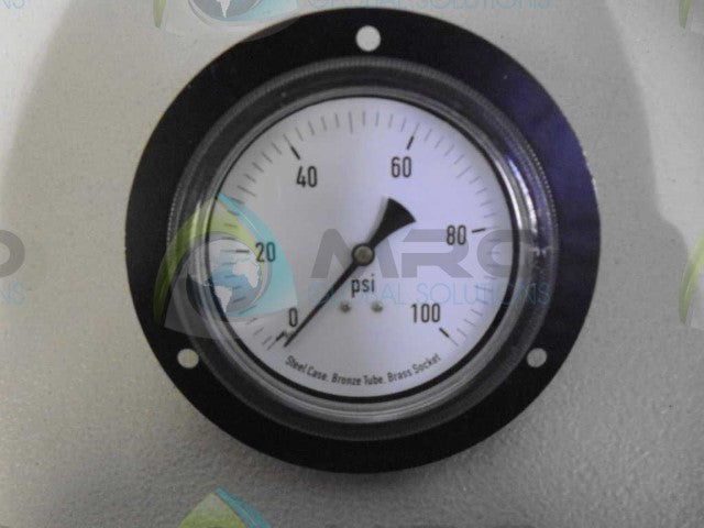 US GAUGE 4UA61A PANEL MOUNT PRESSURE GAUGE 0-100 *NEW IN BOX*